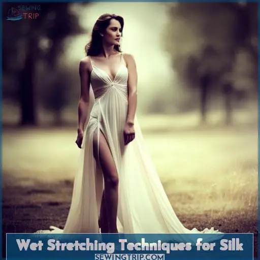 Wet Stretching Techniques for Silk