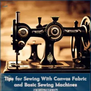 what are sewing canvas
