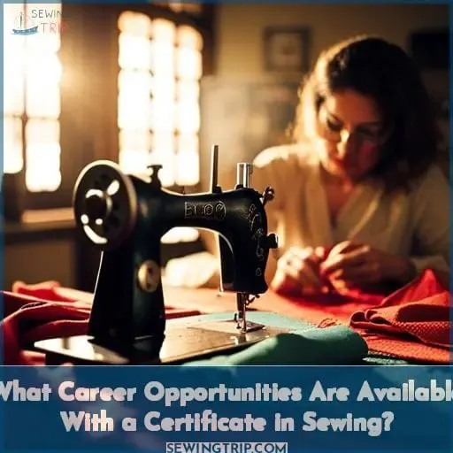 What Career Opportunities Are Available With a Certificate in Sewing