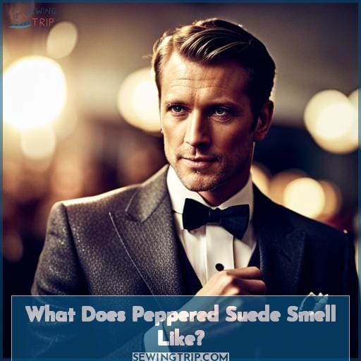 What Does Peppered Suede Smell Like