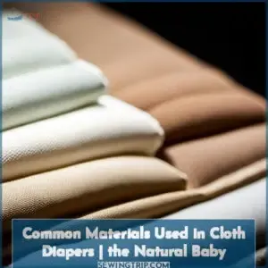 what fabric are cloth diapers made of