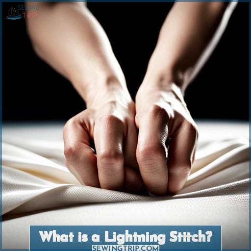 What is a Lightning Stitch