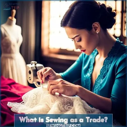What is Sewing as a Trade