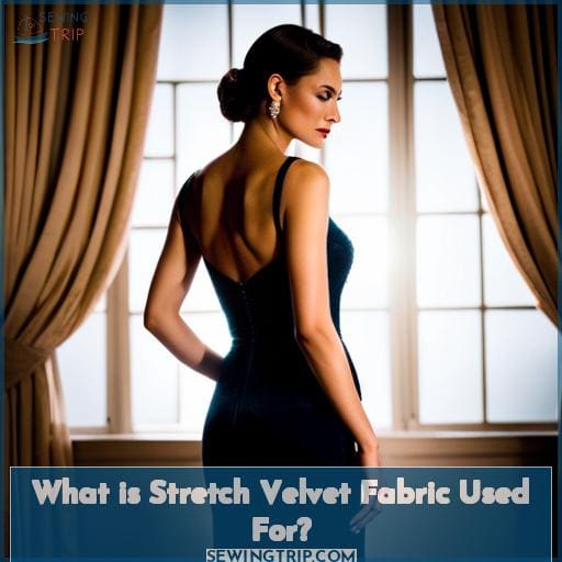 What is Stretch Velvet Fabric Used For