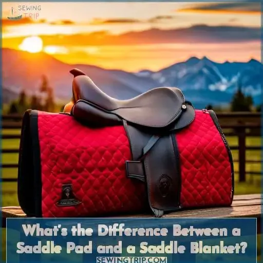 What’s the Difference Between a Saddle Pad and a Saddle Blanket