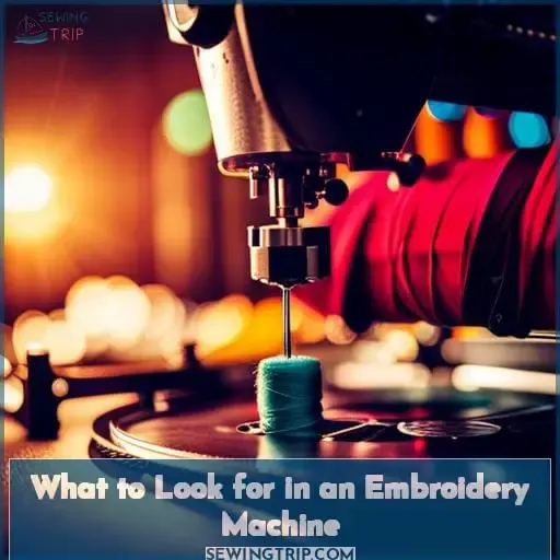 What to Look for in an Embroidery Machine