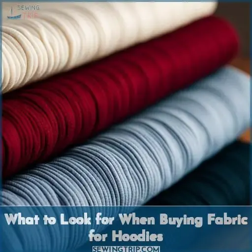 What to Look for When Buying Fabric for Hoodies