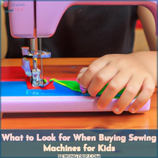 What to Look for When Buying Sewing Machines for Kids