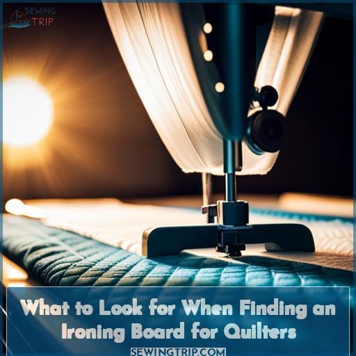 What to Look for When Finding an Ironing Board for Quilters