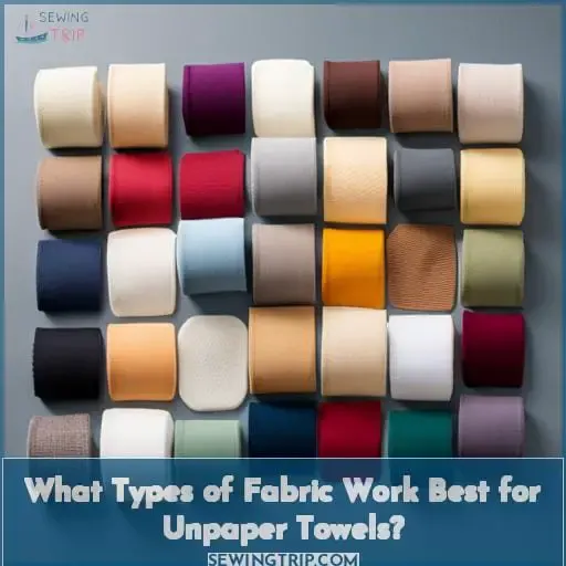 What Types of Fabric Work Best for Unpaper Towels