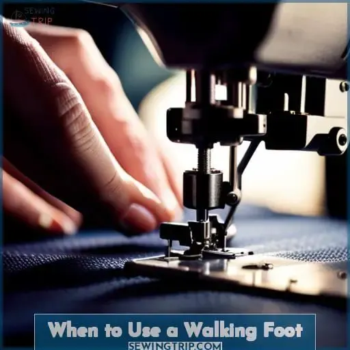 When to Use a Walking Foot