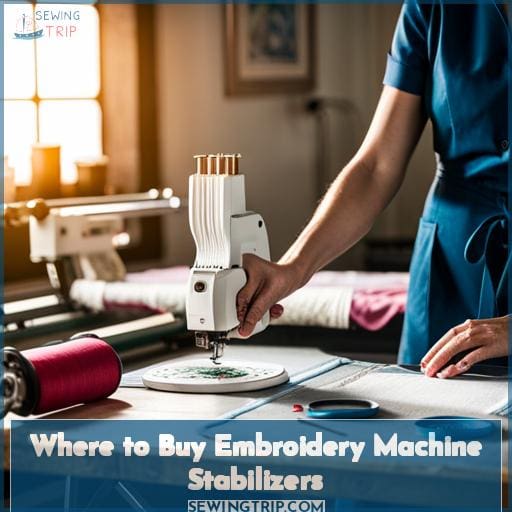 Where to Buy Embroidery Machine Stabilizers