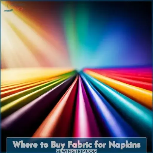 Where to Buy Fabric for Napkins