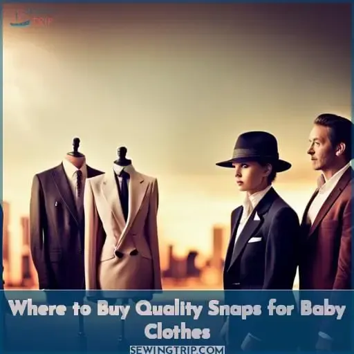 Where to Buy Quality Snaps for Baby Clothes