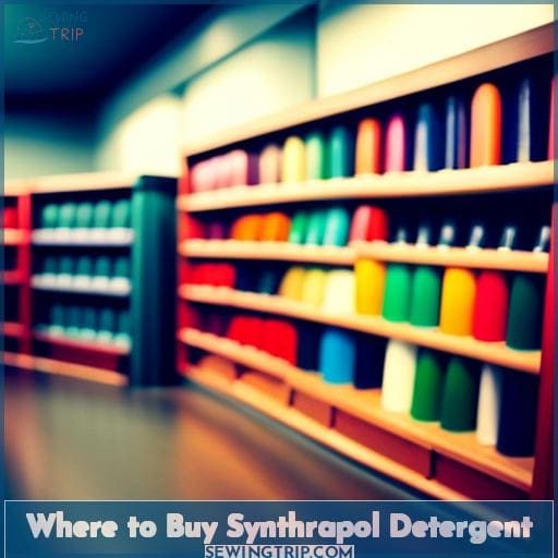 Where to Buy Synthrapol Detergent