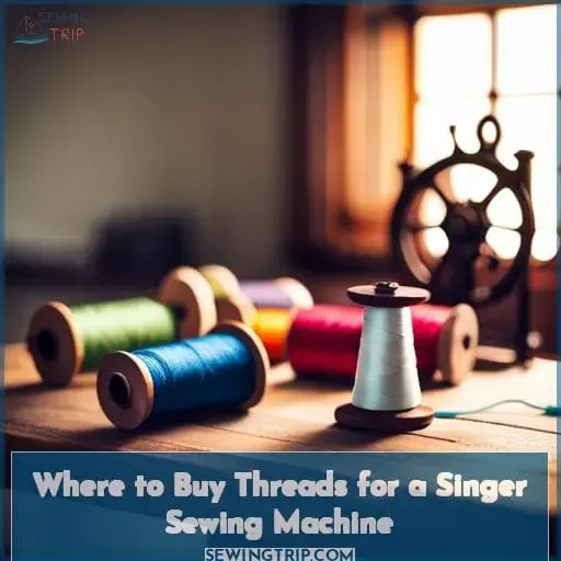 Where to Buy Threads for a Singer Sewing Machine