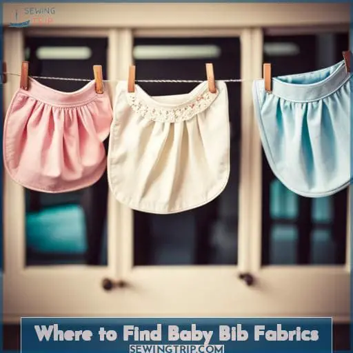 Where to Find Baby Bib Fabrics