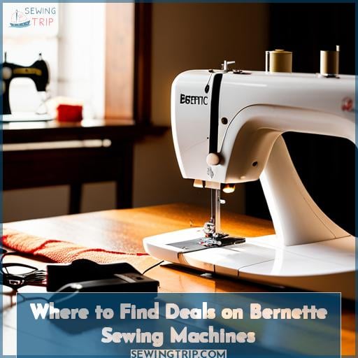 Where to Find Deals on Bernette Sewing Machines