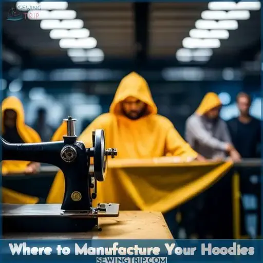 Where to Manufacture Your Hoodies