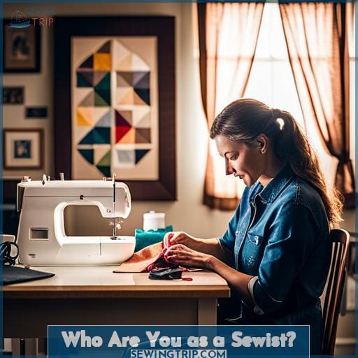 Who Are You as a Sewist Who Are You as a Sewist