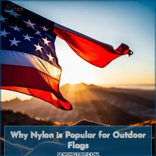 Why Nylon is Popular for Outdoor Flags