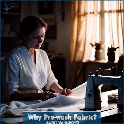 Why Pre-wash Fabric