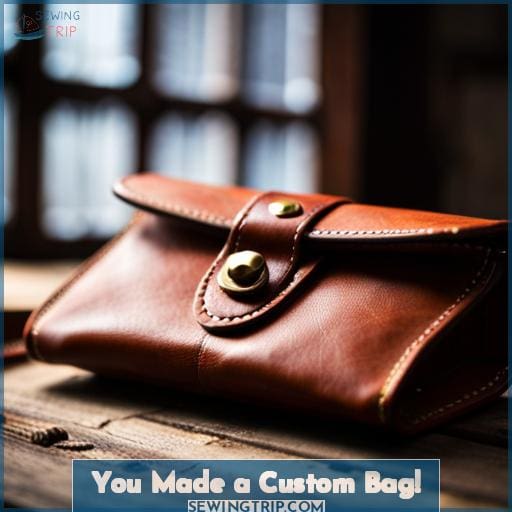 You Made a Custom Bag!