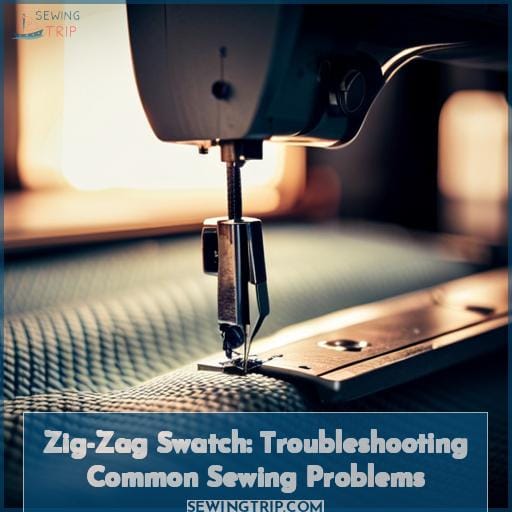 Zig-Zag Swatch: Troubleshooting Common Sewing Problems