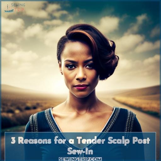 3 Reasons for a Tender Scalp Post Sew-In