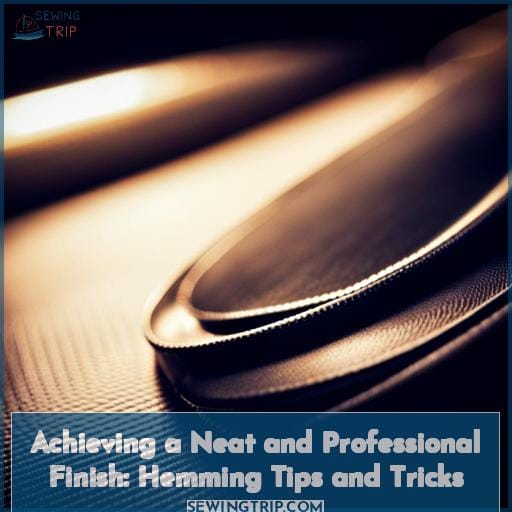 Achieving a Neat and Professional Finish: Hemming Tips and Tricks