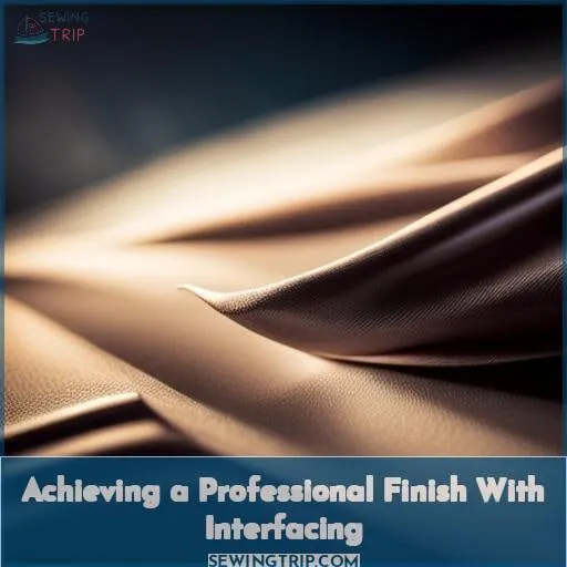 Achieving a Professional Finish With Interfacing