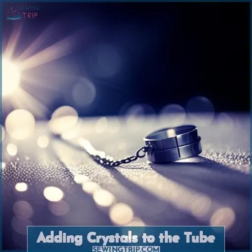 Adding Crystals to the Tube