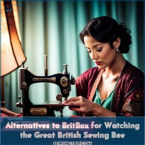 Alternatives to BritBox for Watching the Great British Sewing Bee