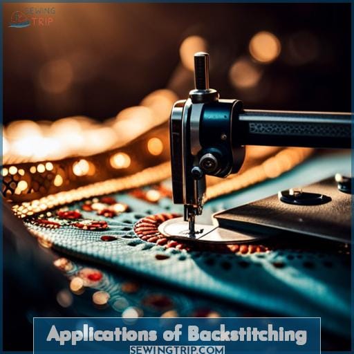Applications of Backstitching
