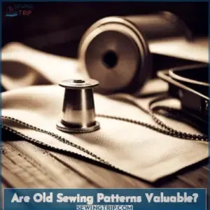 are old sewing patterns worth anything