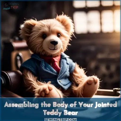 Assembling the Body of Your Jointed Teddy Bear