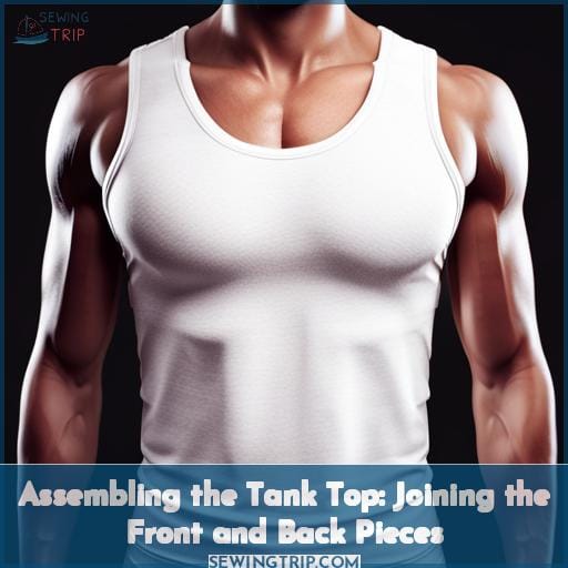 Assembling the Tank Top: Joining the Front and Back Pieces