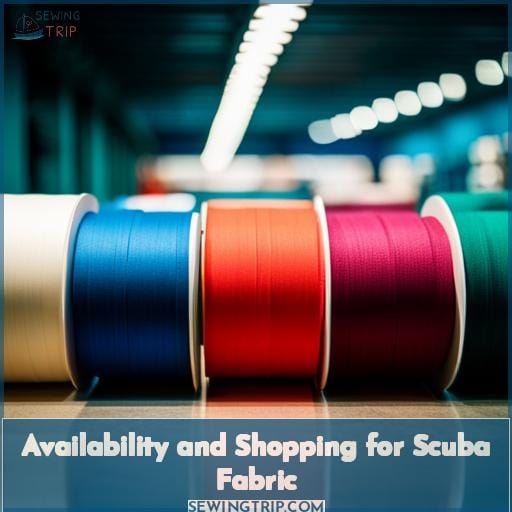 Availability and Shopping for Scuba Fabric