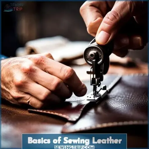 Basics of Sewing Leather