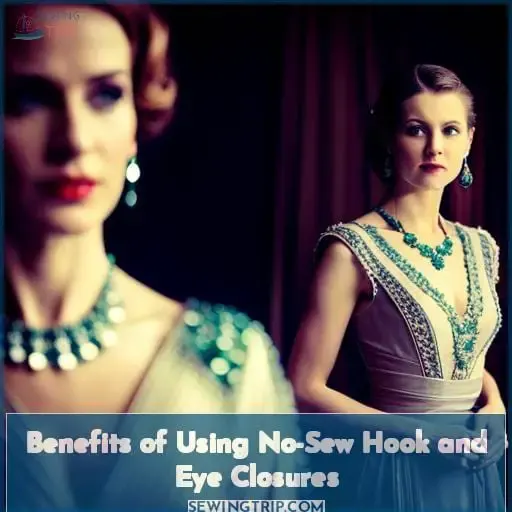 Benefits of Using No-Sew Hook and Eye Closures