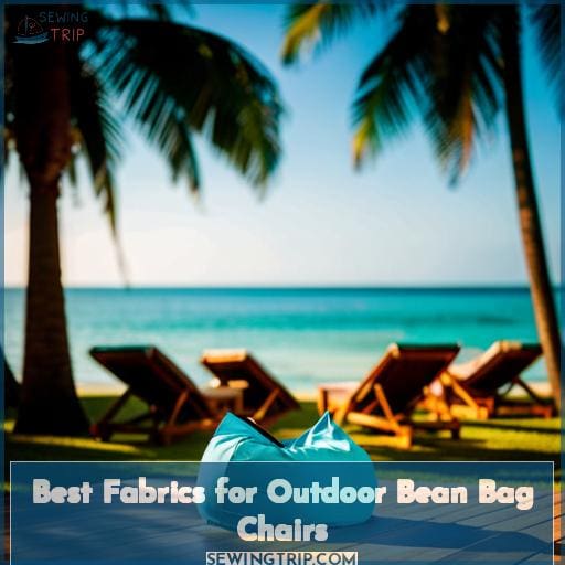 Best Fabrics for Outdoor Bean Bag Chairs