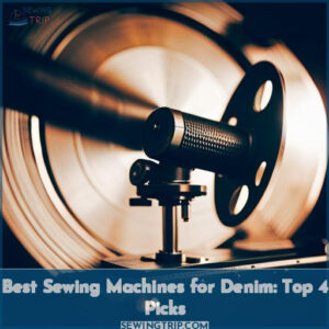 best sewing machine for denim