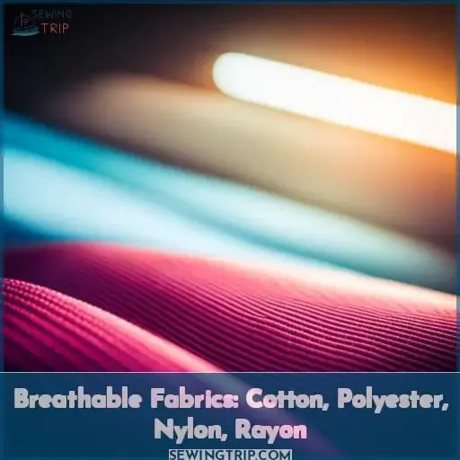 breathable fabrics list