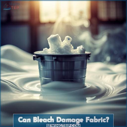 Can Bleach Damage Fabric
