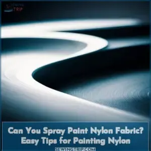 can you spray paint nylon fabric how to
