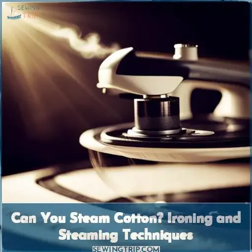 can you steam cotton how to iron