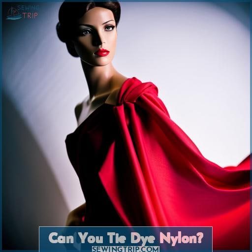 Can You Tie Dye Nylon