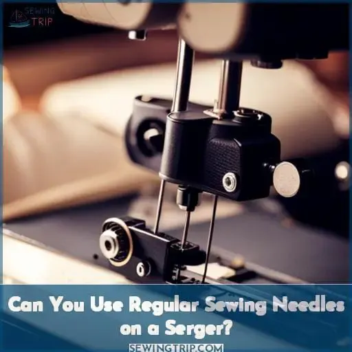 Can You Use Regular Sewing Needles on a Serger