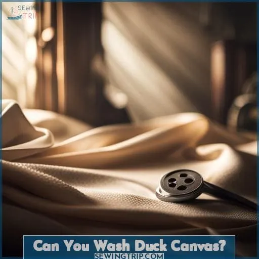 Can You Wash Duck Canvas