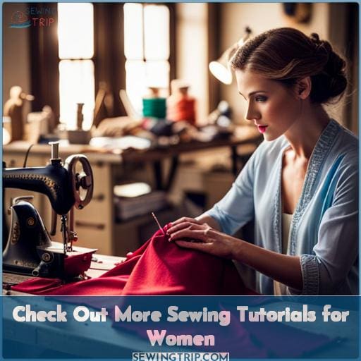 Check Out More Sewing Tutorials for Women